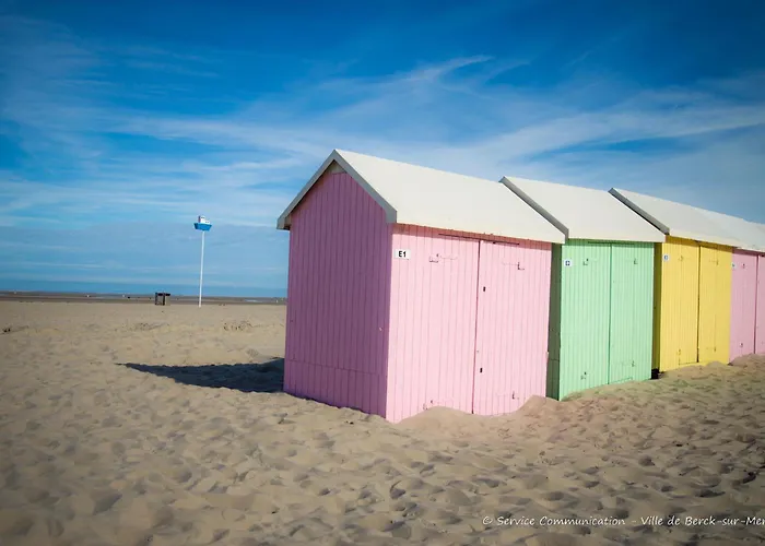 300M De La Plage Et Commerces Lägenhet Berck